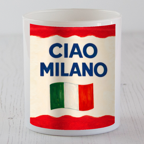 Ciao Milano - scented candle by Ms Doodle