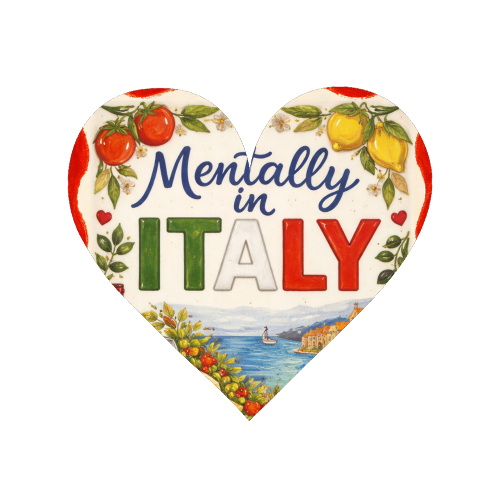 Mentally in Italy - Magnet by Ms Doodle