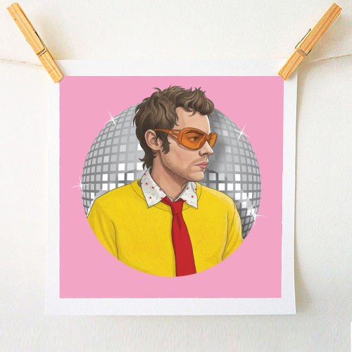HARRY DISCO OCCASIONALLY - A1 - A4 art print by Claire Atwood