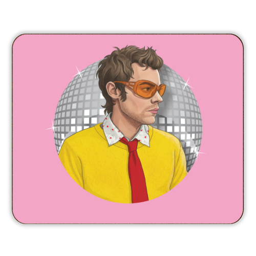 HARRY DISCO OCCASIONALLY - designer placemat by Claire Atwood