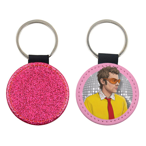 HARRY DISCO OCCASIONALLY - keyring by Claire Atwood