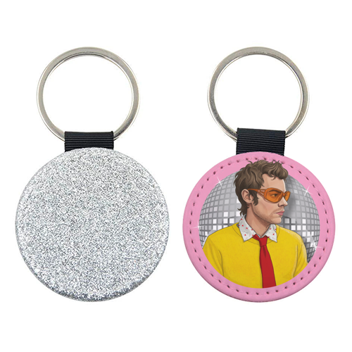 HARRY DISCO OCCASIONALLY - keyring by Claire Atwood