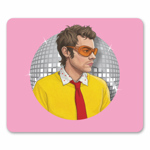 HARRY DISCO OCCASIONALLY - mouse mat by Claire Atwood