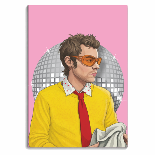HARRY DISCO OCCASIONALLY - personalised A4, A5, A6 notebook by Claire Atwood