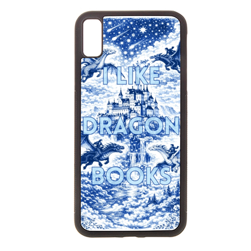 I LIKE DRAGON BOOKS - stylish phone case by Lilly Rose