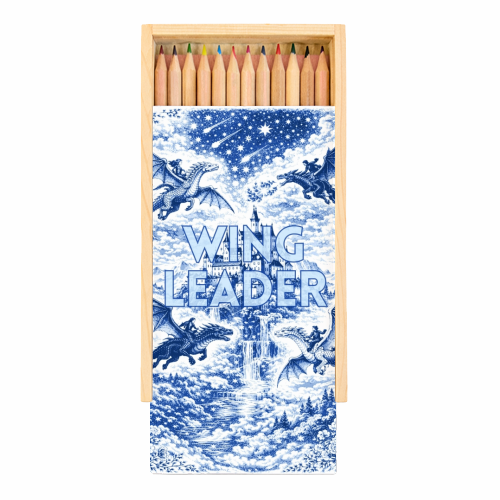Wingleader - Coloured Pencils with Box by Lilly Rose