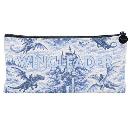 Wingleader - flat pencil case by Lilly Rose