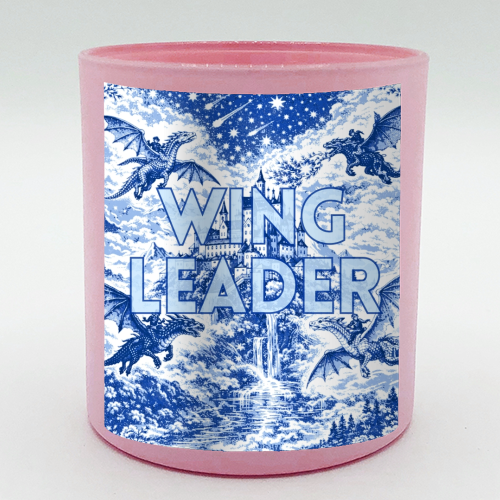 Wingleader - scented candle by Lilly Rose