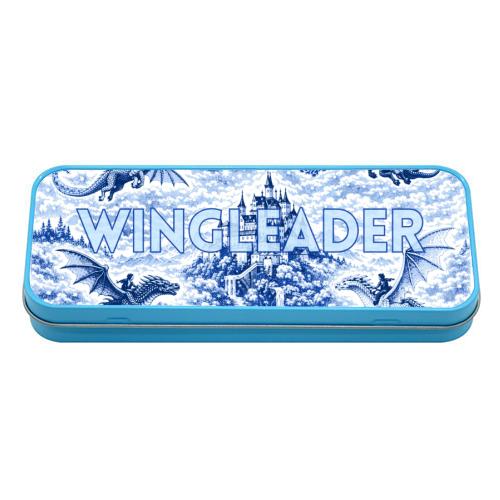 Wingleader - tin pencil case by Lilly Rose