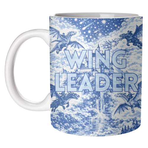 Wingleader - unique mug by Lilly Rose