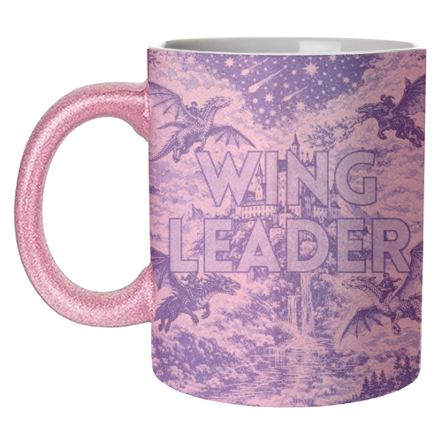 Wingleader - unique mug by Lilly Rose