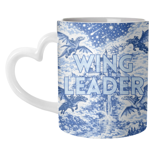 Wingleader - unique mug by Lilly Rose