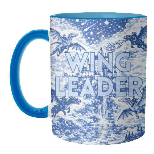Wingleader - unique mug by Lilly Rose