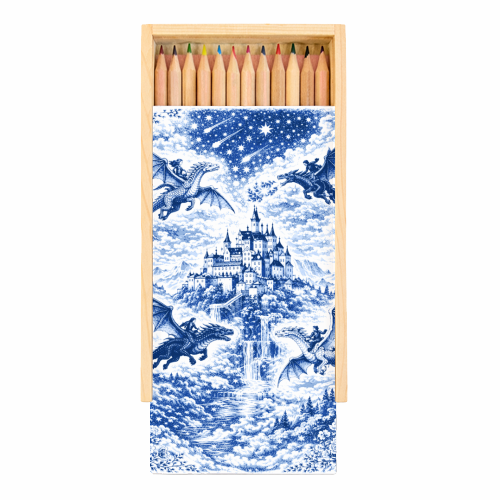 Basgiath - Coloured Pencils with Box by Lilly Rose