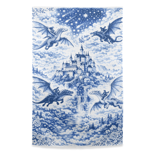 Basgiath - funny tea towel by Lilly Rose