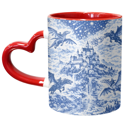 Basgiath - unique mug by Lilly Rose