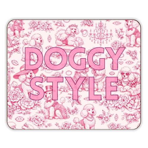 DOGGY STYLE - designer placemat by Lilly Rose