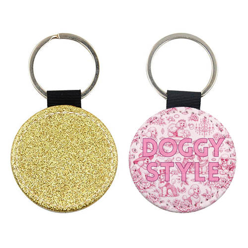 DOGGY STYLE - keyring by Lilly Rose