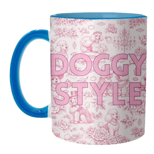 DOGGY STYLE - unique mug by Lilly Rose