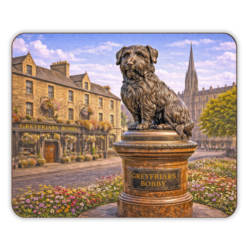 Greyfriars Bobby - designer placemat by Ms Doodle