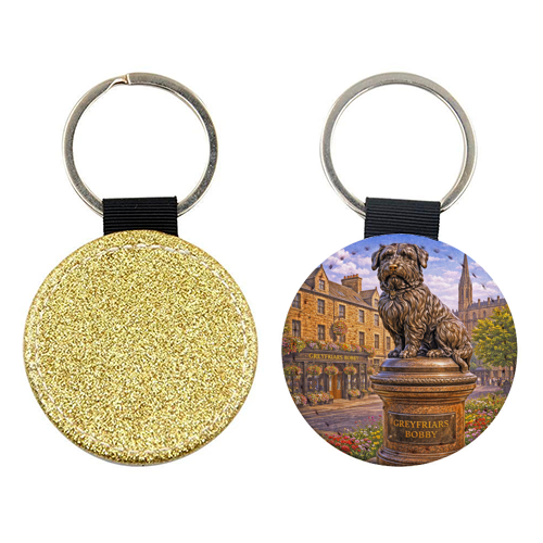 Greyfriars Bobby - keyring by Ms Doodle