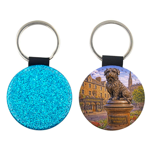 Greyfriars Bobby - keyring by Ms Doodle