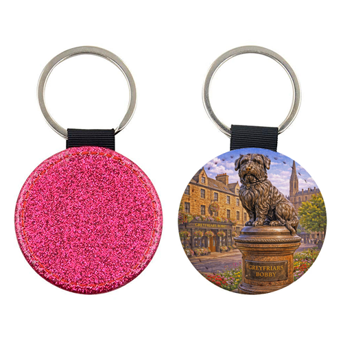 Greyfriars Bobby - keyring by Ms Doodle