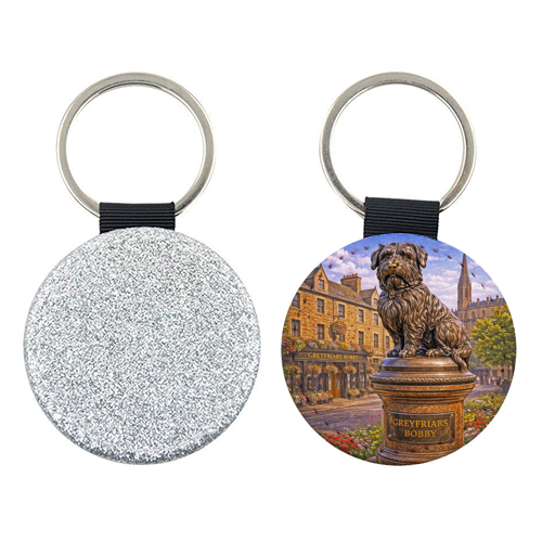 Greyfriars Bobby - keyring by Ms Doodle