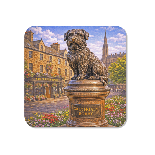 Greyfriars Bobby - Magnet by Ms Doodle