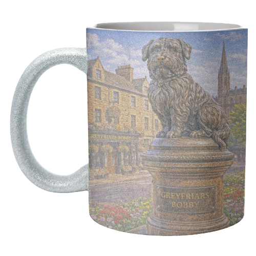 Greyfriars Bobby - unique mug by Ms Doodle