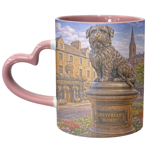 Greyfriars Bobby - unique mug by Ms Doodle