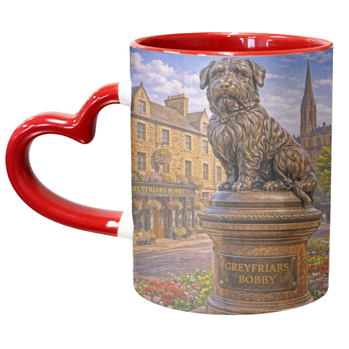 Greyfriars Bobby - unique mug by Ms Doodle