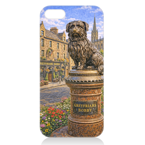 Greyfriars Bobby - unique phone case by Ms Doodle
