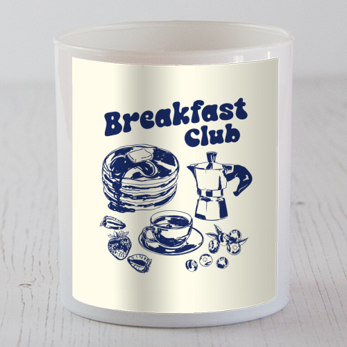 Coffee Pancake & Berries Vintage Breakfast Club - scented candle by EZbie