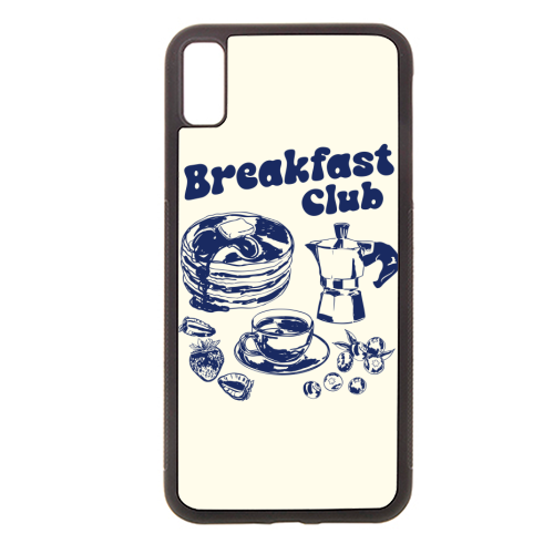 Coffee Pancake & Berries Vintage Breakfast Club - stylish phone case by EZbie