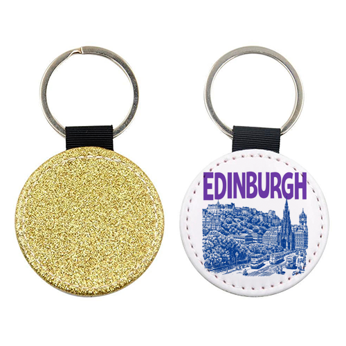 Edinburgh - keyring by Ms Doodle