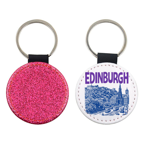 Edinburgh - keyring by Ms Doodle