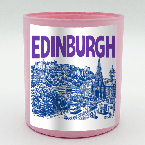 Edinburgh - scented candle by Ms Doodle