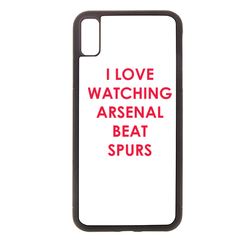 I love watching Arsenal beat Spurs - stylish phone case by The Boy and the Bear