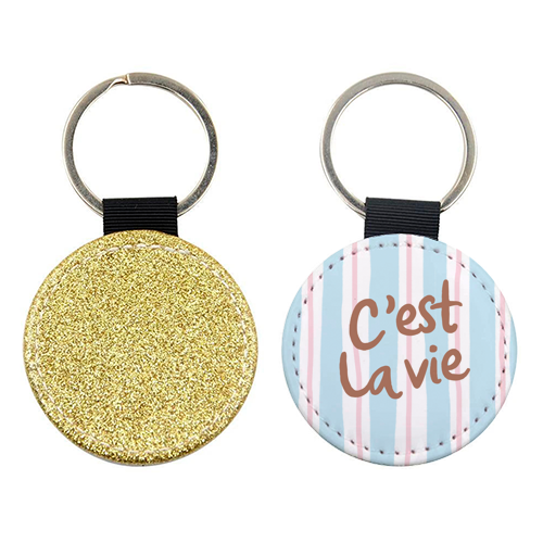 C'est la vie - keyring by The Boy and the Bear