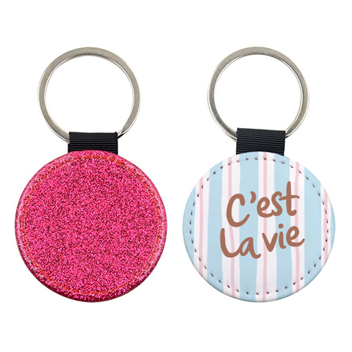 C'est la vie - keyring by The Boy and the Bear