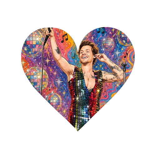 Disco Haz - Magnet by Ms Doodle