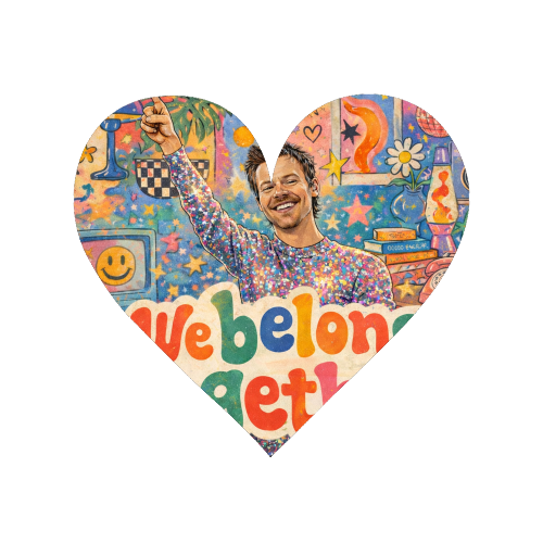 We Belong Together Harry - Magnet by Ms Doodle