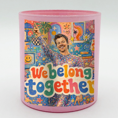 We Belong Together Harry - scented candle by Ms Doodle