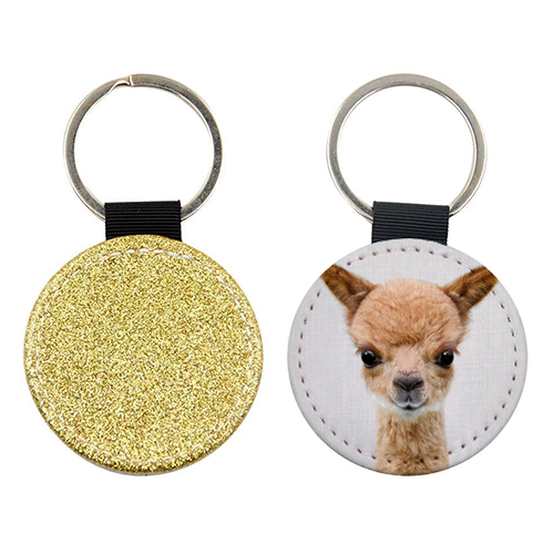 Baby Alpaca - keyring by Gal Design