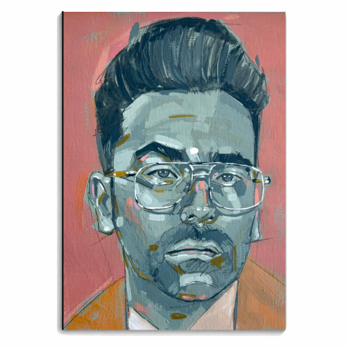 Green Dan - personalised A4, A5, A6 notebook by Laura Selevos