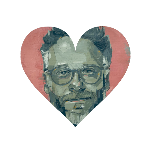 Green Seth - Magnet by Laura Selevos