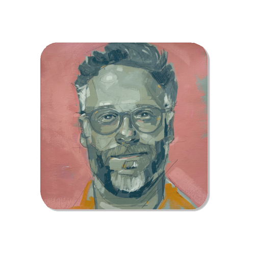 Green Seth - Magnet by Laura Selevos