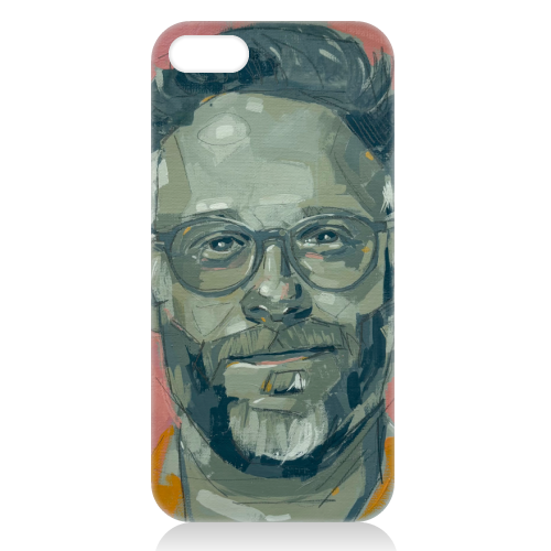 Green Seth - unique phone case by Laura Selevos