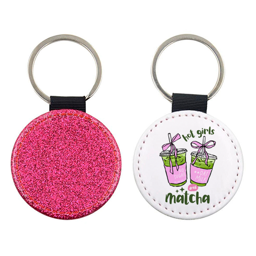Matcha Drinks - keyring by haris kavalla